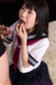 Araki mai licking cum from her fingers holding spent cock
