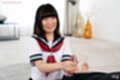 Cock cumming in her hands hands around cock shaft wearing kogal uniform