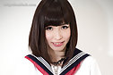 Kogal Shitou Waka in uniform and bondage chain face fucked