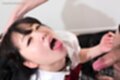 Head back mouth open tongue out hard cock